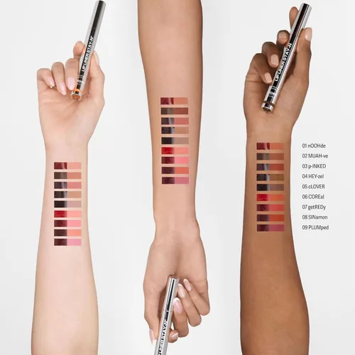 Vista 8 de Sacheu Lip Liner STAY-N Peel Off Lip Stain — Tinte labial impermeable de larga duración con ácido hialurónico y vitamina E — Acabado mate a prueba