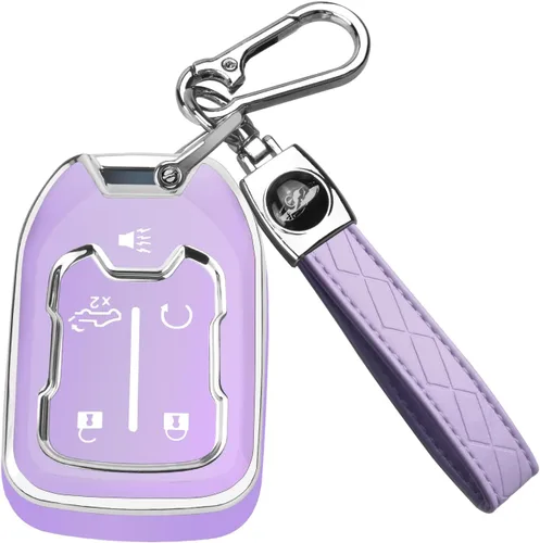 Vista 16 de MILD EAST Funda para llavero GMC con llavero, compatible con Chevy Silverado y GMC Sierra Acadia Terrain 1500 2500HD 3500HD