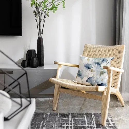 Vista 6 de Juego de 2 fundas de almohada decorativas de 18 x 18 pulgadas, con estampado de terciopelo de otoño para sofá, fundas de almohada para exteriores