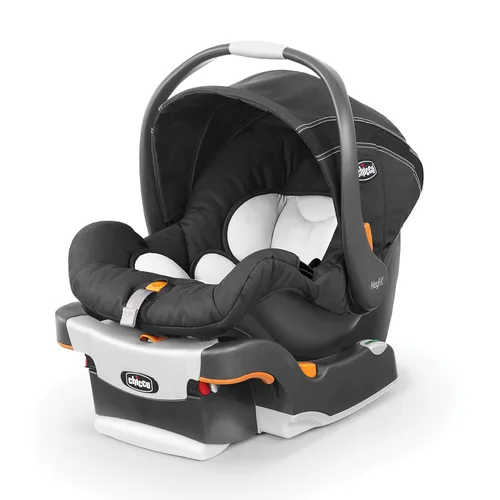 Chicco KeyFit - Asiento y base de automóvil infantil | Asiento trasero para bebés de 4 a 22 libras | Incluye soporte para cabeza y cuerpo |