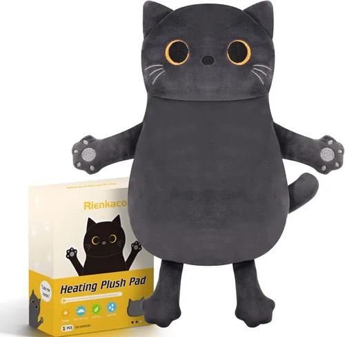 Vista 12 de Almohadilla térmica para microondas para períodos y alivio del dolor de calambres, linda almohadilla térmica de 16 × 12.6'' para microondas