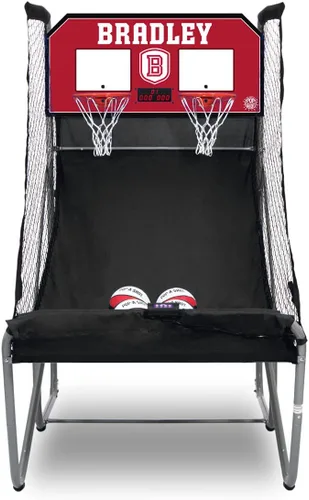 Vista 31 de Pop-A-Shot - Home Dual Shot with NCAA Graphics l Sensor Scoring l 16 Game Modes l 7 Balls l Foldable Storage l for All NCAA Fans