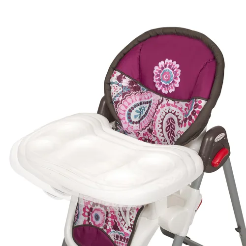 Vista 2 de Baby Trend - Sit Right - Silla alta, estampado de cachemira