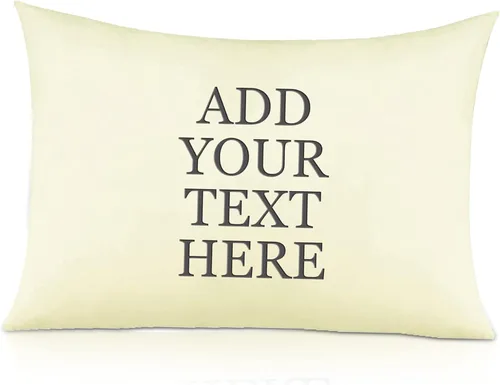 Vista 24 de Fundas de almohada personalizadas para niños pequeños de 13 x 18 pulgadas, funda de almohada de microfibra cepillada súper suave y acogedora