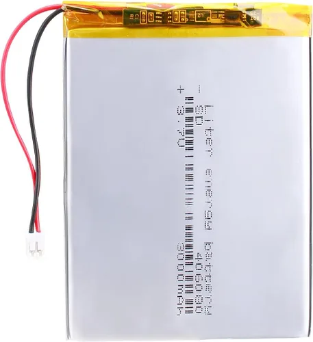 Litro 3.7V 3000mAh 406080 Lipo batería recargable de iones de litio con conector JST 0.079 in