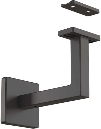 Vista 8 de National Hardware N830-524 - Soporte para pasamanos de caña, 1 unidad (paquete de 1), negro mate