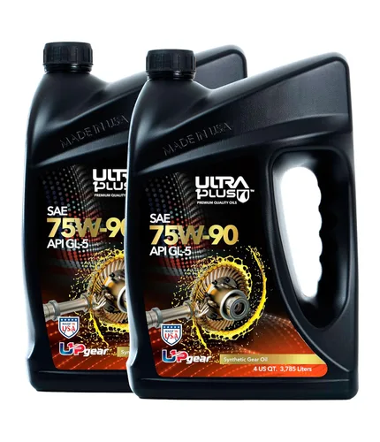 Vista 12 de ULTRA 1PLUS SAE 75W-90 Aceite de engranaje deslizante sintético limitado, API GL-5, MT-01 (QT)