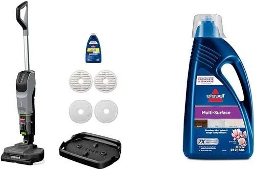 Vista 9 de Bissell® Spinwave - Limpiador de suelo duro para mascotas sin cable 18V con toallitas lavables para pisos sellados, 23157