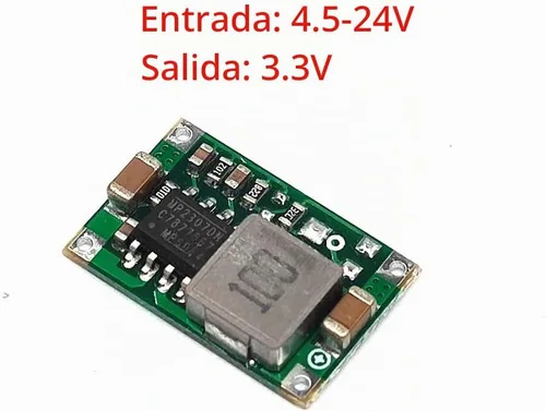 Vista 2 de Regulador 3.3V 5V 5 piezas Mini Reductor DC 5-30V 12V 24V Convertidor Buck a 5V Mini360 Tablero Convertidor Buck de Tamaño Pequeño Módulo