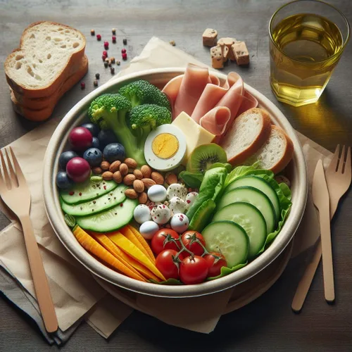 Vista 2 de Platos de papel compostables de 9 pulgadas – Paquete de 125 Bagazo de caña de azúcar resistente Microondas y fugas Platos desechables