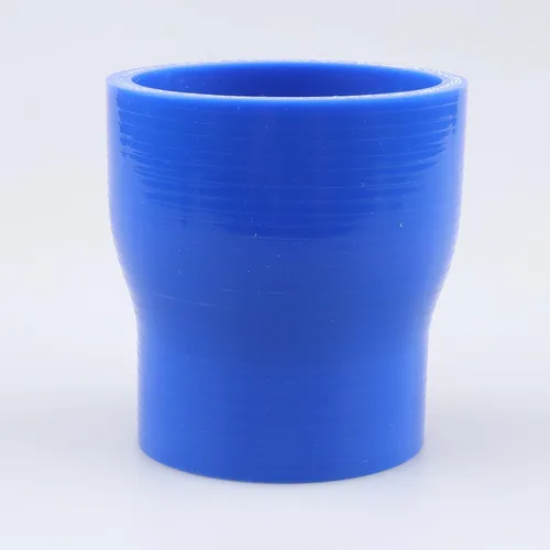 Vista 84 de AC PERFORMANCE ID de 1" a 1/2" (25mm a 13mm) Manguera de silicona recta reductora de 3 capas reforzada negra, 3" de longitud