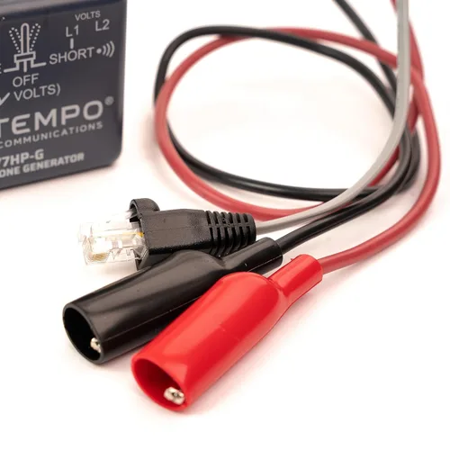 Vista 6 de TEMPO Communications 77HP-G Generador de Tono Universal, Rastreador de Cable de Cobre, Tonificador de Cable, Grado Profesional