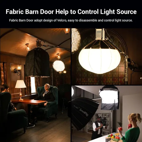 Vista 6 de SMALLRIG Softbox de Farol Modificador de Luz Suave, Difusor Softbox de 26 pulgadas/65 cm Compatible con Luz de Video SMALLRIG 120B/120D/220B/220D