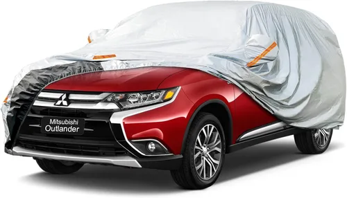 Vista 58 de GUNHYI Funda para SUV de 6 capas con ajuste personalizado para BMW X1 (2010-2025) Impermeable para todo tipo de clima, protección resistente