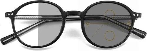 TR90 gafas de lectura multifocales progresivas redondas gafas de sol de transición gafas de sol fotocromáticas gafas de conducción mujeres hombres
