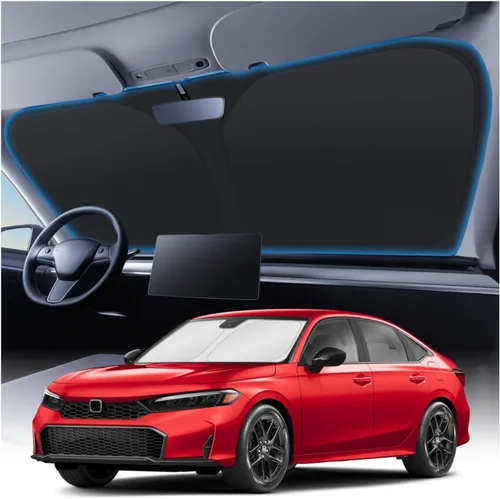 Vista 192 de KUST Parasol para parabrisas para BMW X1 F48 2016, 2017, 2018, 2019, 2020, 2021, 2022, accesorios de ajuste personalizado, parasol plegable