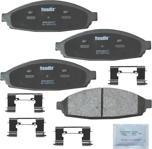 Vista 117 de Bendix Pastillas de freno delanteras de cerámica Priority1 CFC465AK2 para Acura EL 2005-1997, Honda Civic 2011-1996, Insight 2014-2010