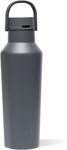 Vista 20 de Corkcicle Classic Sport Canteen - Botella de agua aislada de acero inoxidable, compacta y apta para viajes, duradera, apta para lavavajillas, sin