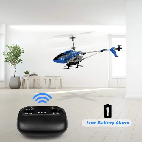 Vista 6 de Cheerwing U12S Mini helicóptero RC con cámara helicóptero de control remoto para niños y adultos