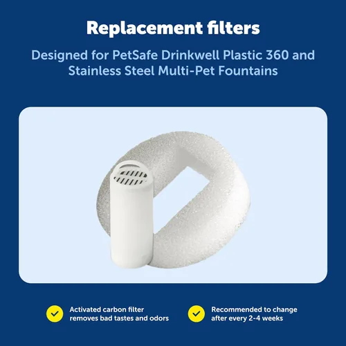 Vista 7 de Drinkwell 360 - Filtros de repuesto (3 unidades)