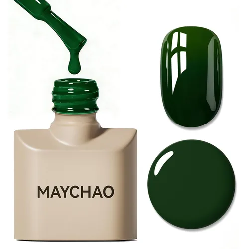Vista 18 de MAYCHAO 15ml Esmalte de uñas en gel, color blanco antiguo, 1 pieza, esmalte de uñas en gel blanco antiguo y verde, esmalte de uñas que se absorbe