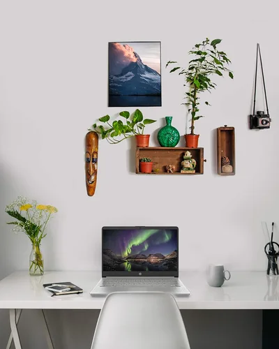 Vista 8 de HP Computadora portátil 14, Intel Core i3-1115G4 de 11ª generación, 4 GB de RAM, almacenamiento SSD de 128 GB, pantalla Full HD de 14 pulgadas