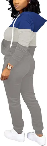 Vista 4 de Nimsruc Trajes de dos piezas para mujer trajes de correr casuales