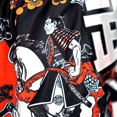 Vista 5 de Tuff Sport Pantalones cortos de boxeo Muay Thai Estilos Tradicionales MMA Entrenamiento Kickboxing