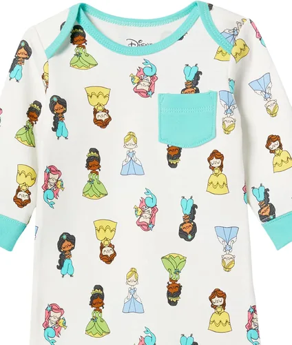 Vista 4 de Tienda Essentials Disney Star Wars Overol de algodón para niñas pequeñas paquete de 3