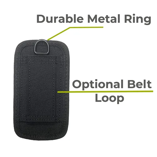 Vista 3 de AGOZ Funda abierta para colgar alrededor del cuello con correa de seguridad desmontable compatible con lector Freestyle Libre 3, Freestyle Libre 2