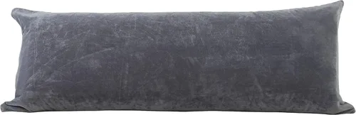 Vista 18 de EVOLIVE Micromink Suave, Piel Sintética, Funda de Almohada Corporal de Gamuza Sintética 21"x54" de Repuesto con Cierre de Cremallera