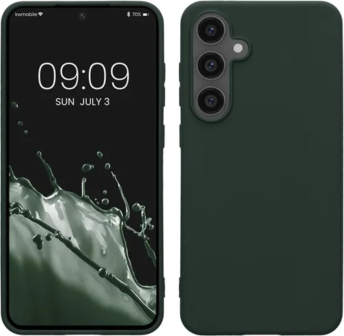 Vista 212 de kwmobile Funda compatible con Samsung Galaxy S23 - Funda protectora de silicona TPU suave y delgada - Piedra antigua