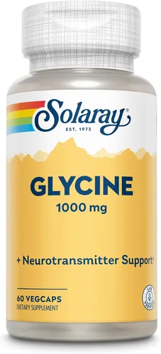 Vista 3 de SOLARAY L-glicina, tapa vegetal (Btl-plástico) 60ct
