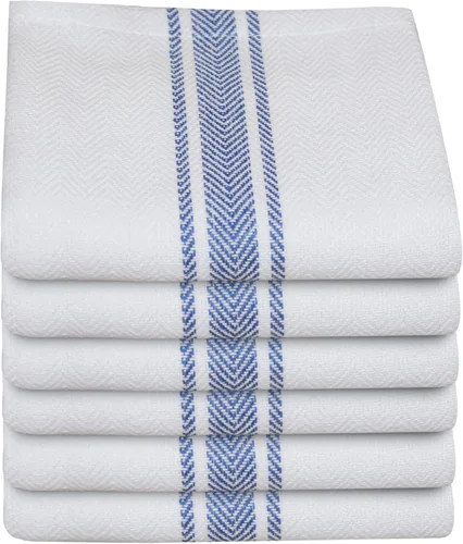 Vista 36 de Toallas de saco de harina Toalla de té para manualidades, plato de cocina, toalla de algodón en blanco para bordado, funda de lino para hornear