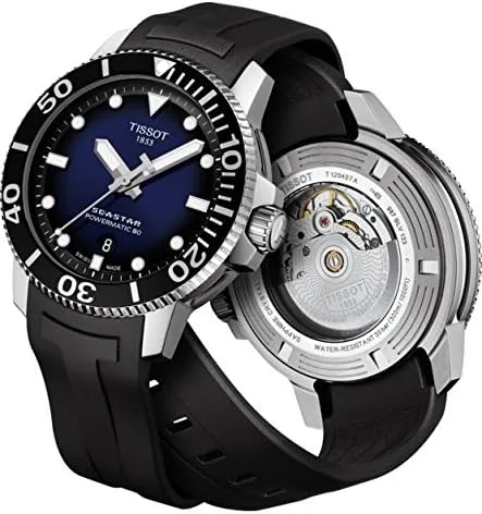 Vista 4 de Tissot Mens Seastar 6601000 Stainless Steel Casual Watch