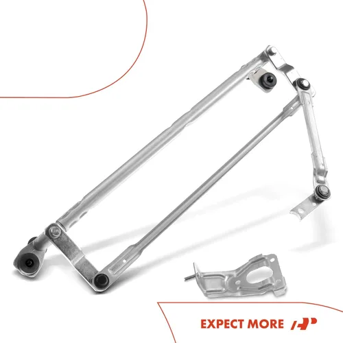 Vista 7 de A-Premium Conjunto de varillaje de transmisión del limpiaparabrisas delantero compatible con vehículos Volkswagen - Jetta 2005/2007-2014, Golf