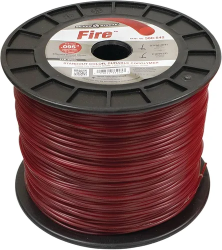 Vista 2 de Stens The Fire Silver Streak Trimmer Line para Shindaiwa 09505 (0.095 pies de diámetro/carrete de 5 libras)