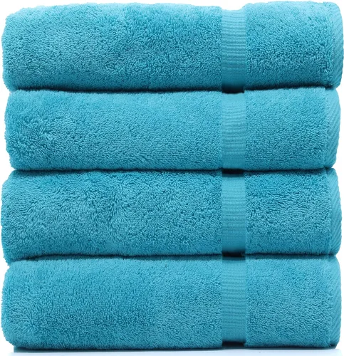 Vista 42 de Colección de Lujo para Hotel y Spa Altamente Absorbente, Secado Rápido 100% Algodón Turco 700 GSM, Toalla Eco Amigable, para Baño Borde Dobby Toalla