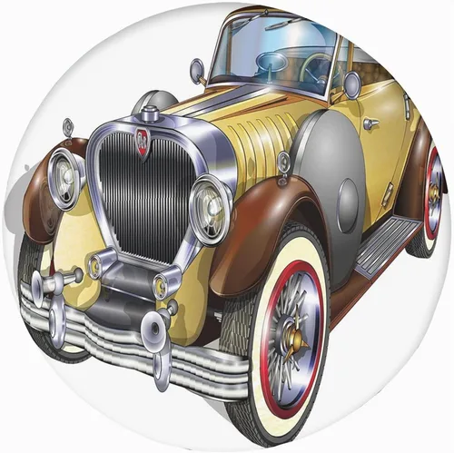 Vista 26 de Mantel redondo ajustable con borde elástico, patrón de mandala marrón en poliéster estampado oscuro, tamaño XL, se adapta a mesas redondas de hasta