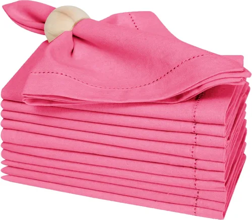 Vista 17 de Servilletas de tela para uso diario, 100% algodón, 18 x 18 pulgadas, color aguamarina, servilletas de boda, servilletas de cóctel, servilletas