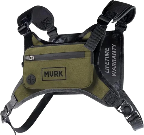 Vista 11 de MVRK Mochila de pecho resistente al agua - Chaleco para correr para entrenamientos, soporte para teléfono para correr, almacenamiento adicional