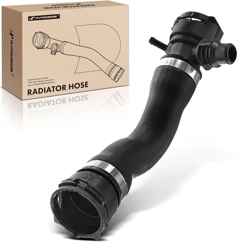 A-Premium Tubo de manguera de agua refrigerante superior compatible con BMW E82, E88, E89, E90, E91, E92, E93, 323i, 325i, 325xi, 328i, 328i xDrive,