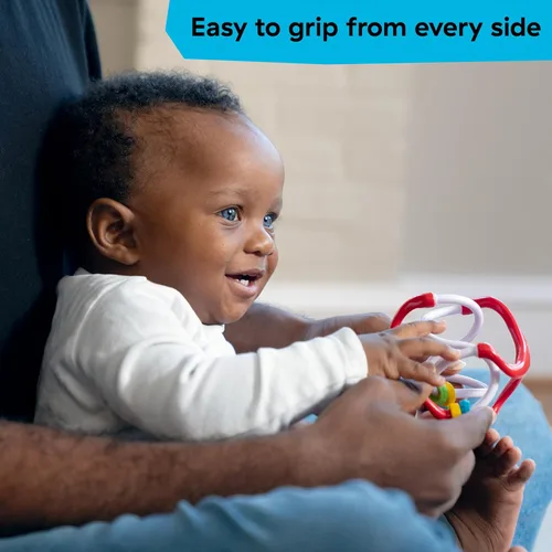 Vista 6 de Baby Einstein Slide & Swirl - Pelota sensorial, juguete multisensorial para bebé con cazador de cuentas, a partir de 3 meses