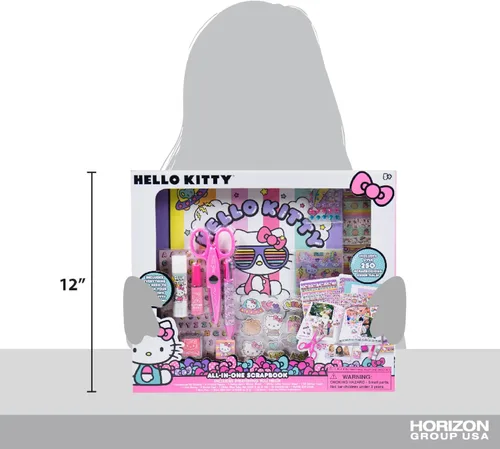 Vista 6 de Hello Kitty - Álbum de recortes para manualidades (todo en uno), del Horizon Group, US