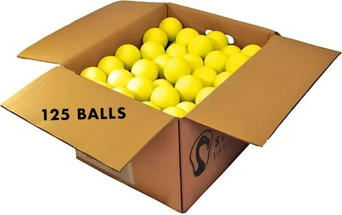 Vista 29 de Caja de 120 bolas de lacrosse CLA de alta calidad, color blanco, bolas de lacrosse sin olor químico, herramientas de liberación miofascial, rodillo