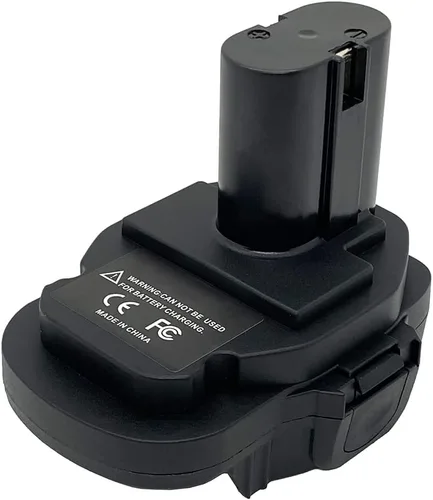 Adaptador de batería para herramientas eléctricas inalámbricas Makita de 18 voltios NiCad y NiMh, convierte Makita BL1830B BL1850 BL1860 BL1840B 18V