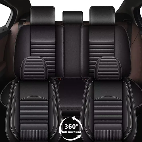 Vista 12 de TTX LIGHTING 2 fundas de asiento delantero compatibles con Subaru Ascent 2019-2024 2025, fundas de asiento de piel sintética compatibles con bolsa