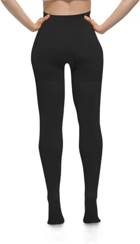 Vista 6 de 2 pares de medias de compresión de 20-30 mmHg con punta cerrada, opacas, graduadas, de apoyo para mujeres, alivia las venas varicosas