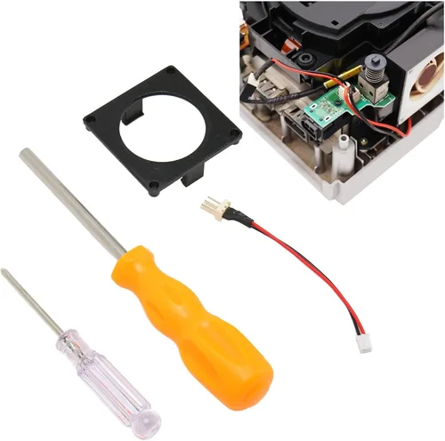 Vista 5 de Fan 3D Print Mount Kit, for Game Consoles Repair Kit Replacement Game Console Cooling Fan Frame Kit