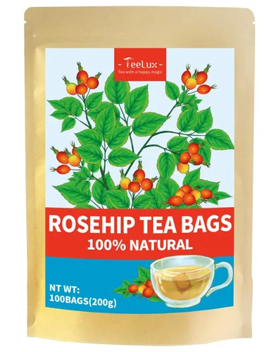 Vista 63 de TeeLux Bolsas de té de cebada, té de cebada tostada pura, sin cafeína, sin azúcar, sabor a nuez, 0.07 oz x 50 bolsas